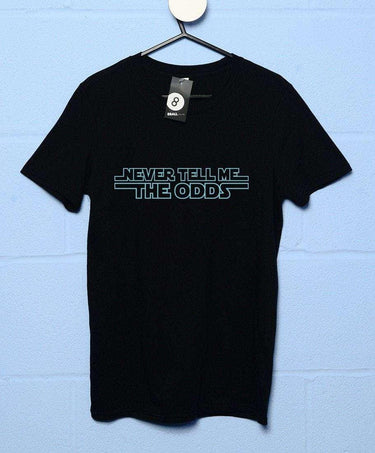 Never Tell Me The Odds Graphic T-Shirt For Men 8Ball